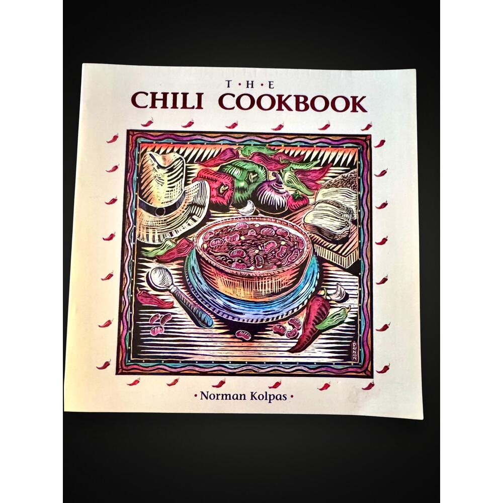 Vintage 1991 The Chili Cookbook by Norman Kolpas HPBooks First Edition Softcover